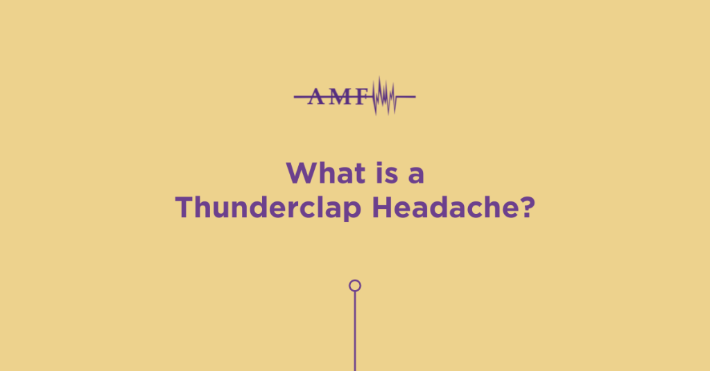 Thunderclap Headaches