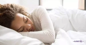 Sleeping woman