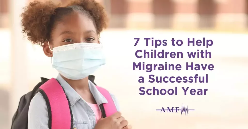 Tips to help children with migraine