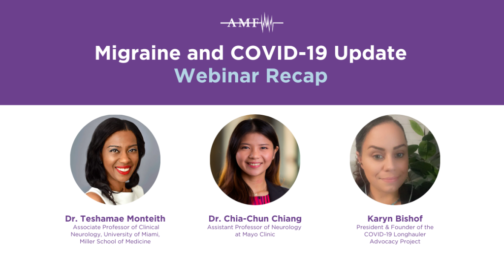 Webinar Recap: Migraine and COVID-19 Update